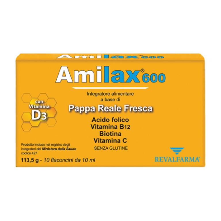 AMILAX 600 10FL 10ML