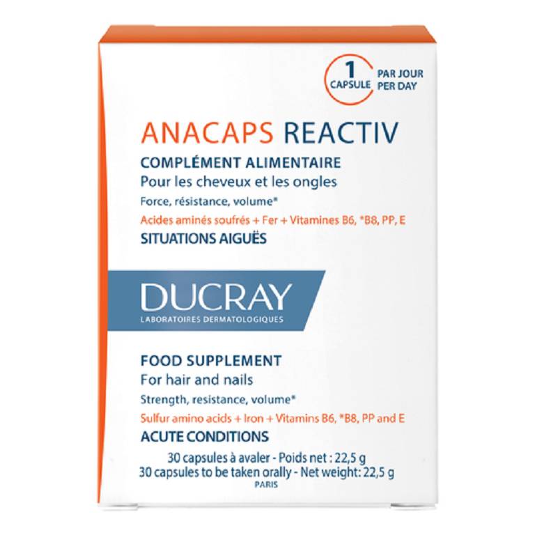 ANACAPS REACTIV DUCRAY 30CPS