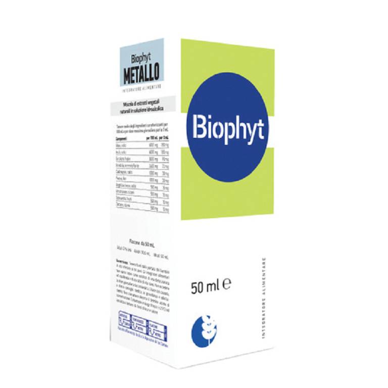 BIOPHYT METALLO 50ML SOL IAL