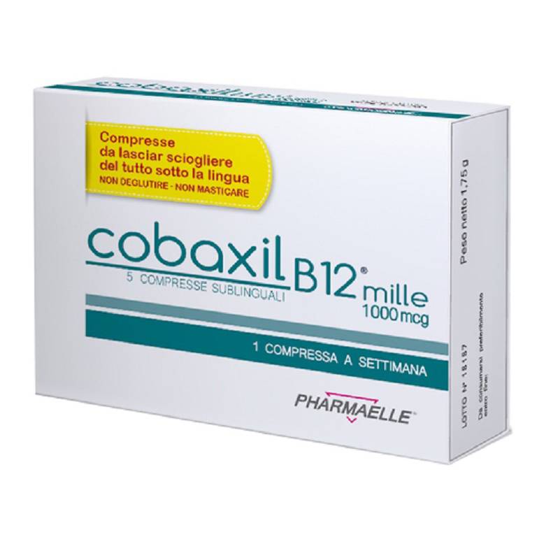 COBAXIL B12 1000MCG 5CPR SUNBL