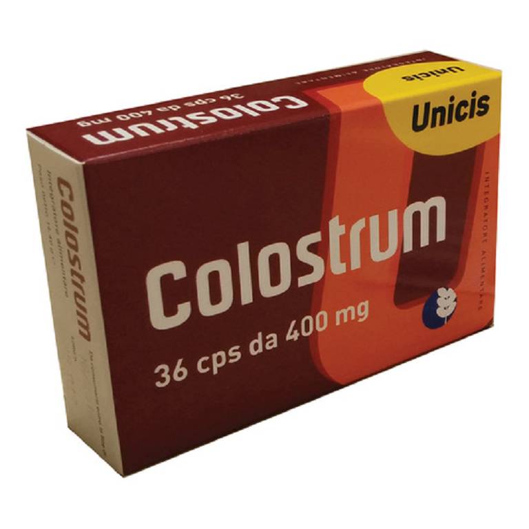 COLOSTRUM UNICIS 36CPS 400MG