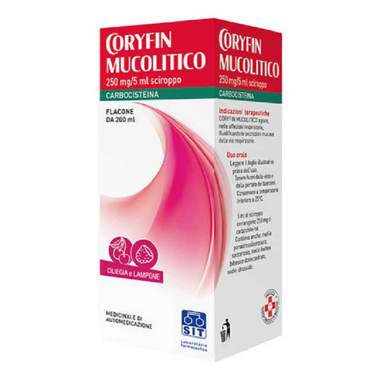 CORYFIN MUCOLITICO*SCIR 200ML