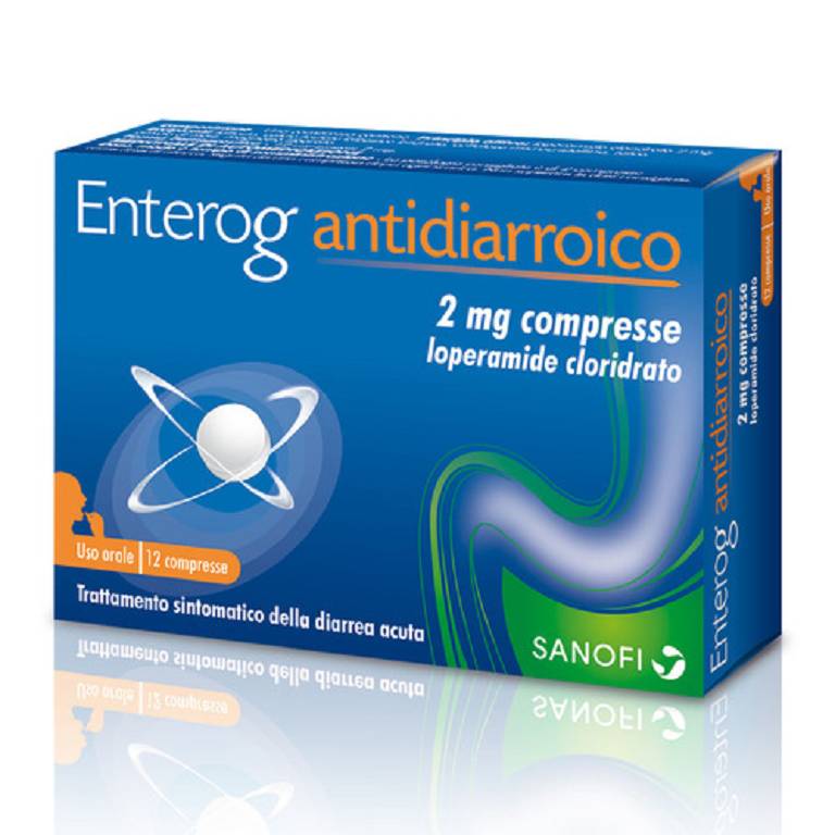 ENTEROG ANTIDIARROICO*12CPR2MG