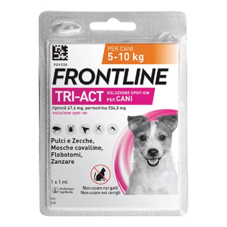 FRONTLINE TRI-ACT*1PIP 5-10KG