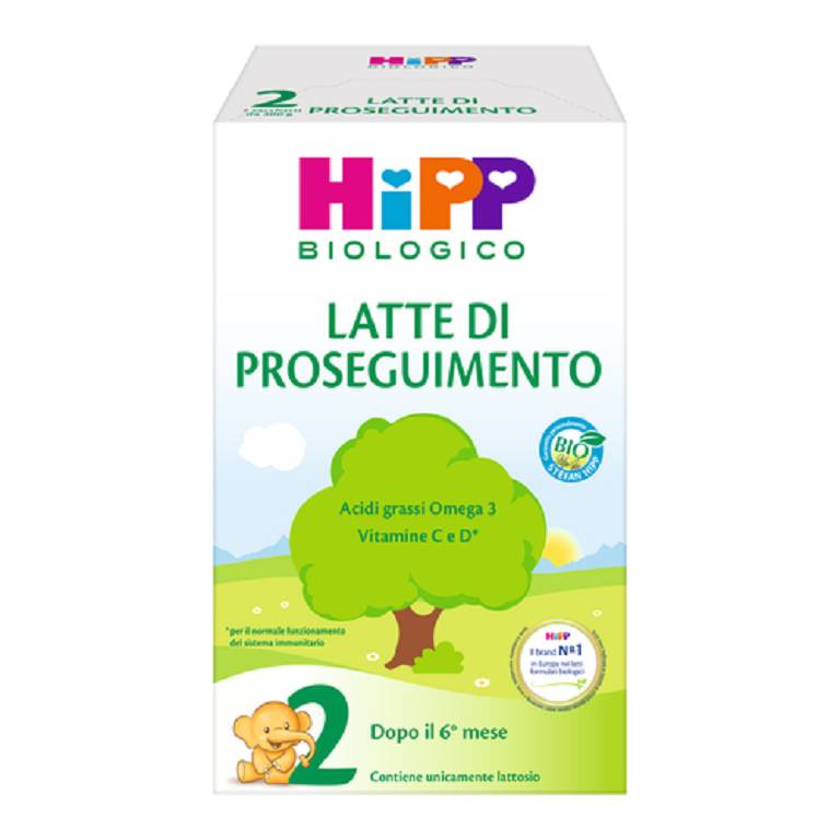 HIPP BIO 2 LATTE PROSEGUIM600G