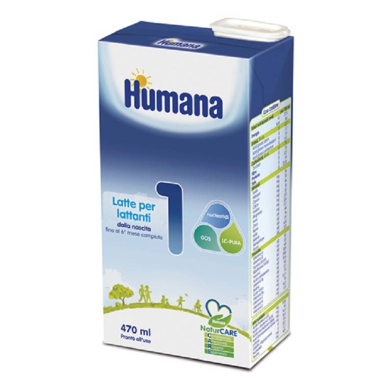 HUMANA 1 470ML NATCARE MP