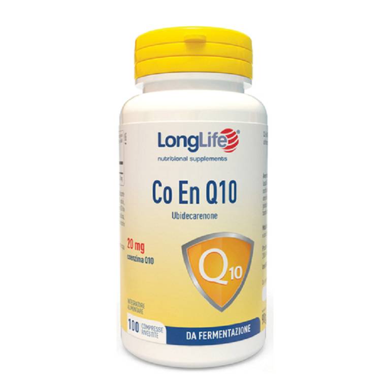 LONGLIFE CO EN Q10 20MG 100CPR