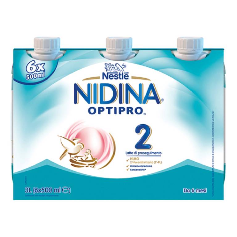 NIDINA OPTIPRO 2 LIQ 6PZ 500ML