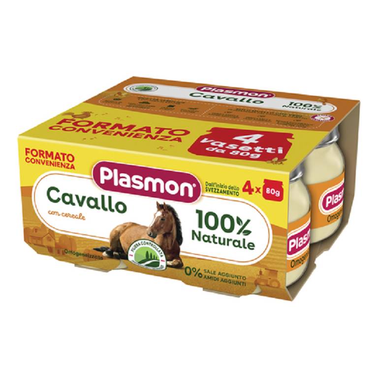 PLASMON OMOG CAVALLO 4X80G