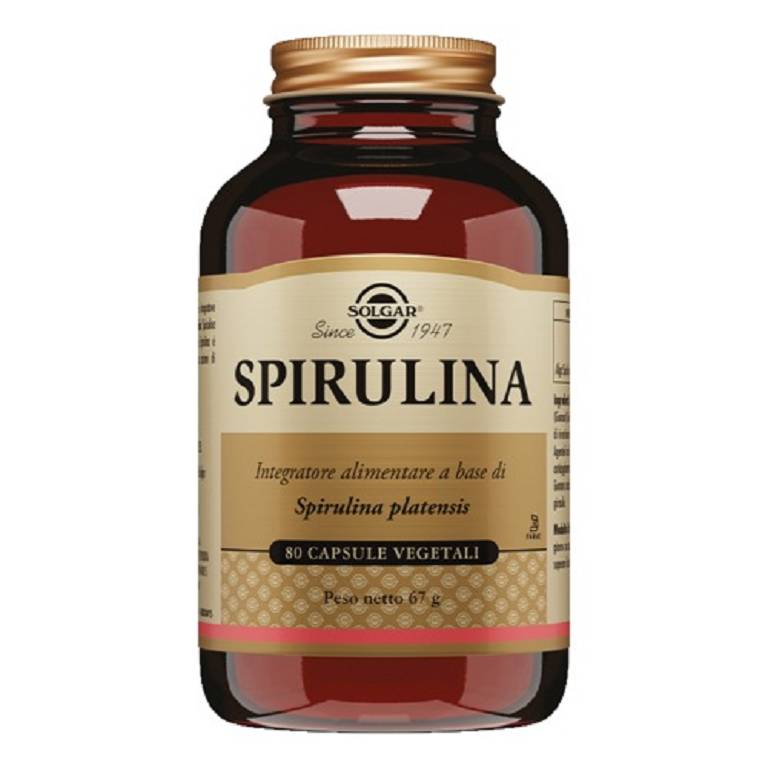 SPIRULINA 80CPS VEG