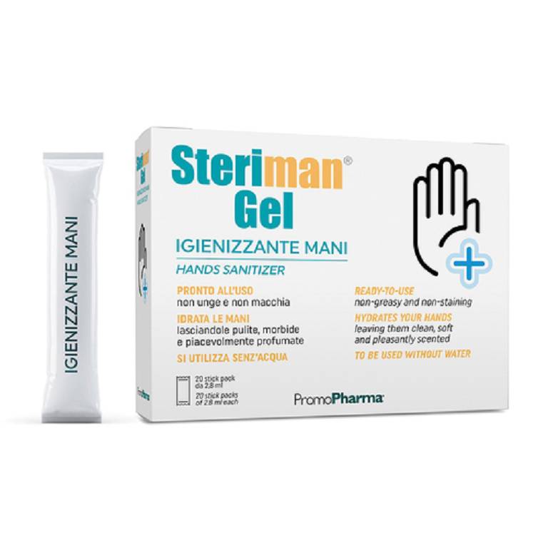 STERIMAN GEL IGIEN MANI20STICK